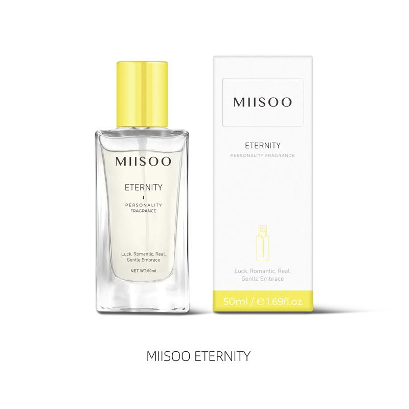 MIISOO Parfum EDT/Parfum Eu de Toilet 50 ml Parfum Wanita/Parfum Pria Parfum Unisex/Wangi Kuat dan Tahan lama Perfume 3