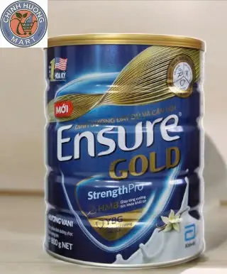 Sữa Bột Ensure Gold Hương Vani Dinh Dưỡng Dành Cho Người Trưởng Thành Lon 800g