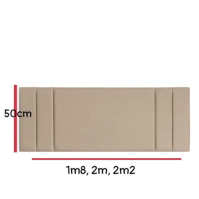  Bộ ốp đầu giường bọc da sang trọng cao 50cm nhiều kích thước dày 3.5cm 