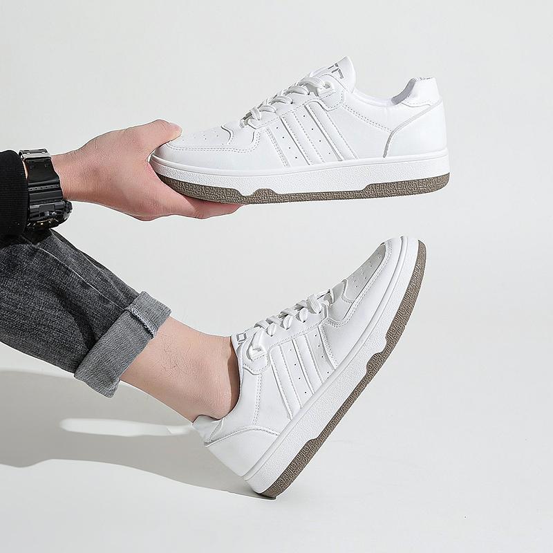 LALA Men's shoes 2023 new fashion small white shoes men's casual German training flat shoes niche original sports shoes 7