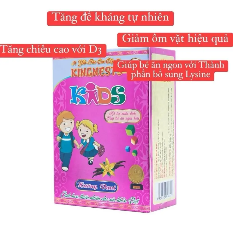 [3 SET 12 HŨ] Yến sào cho bé 7m+