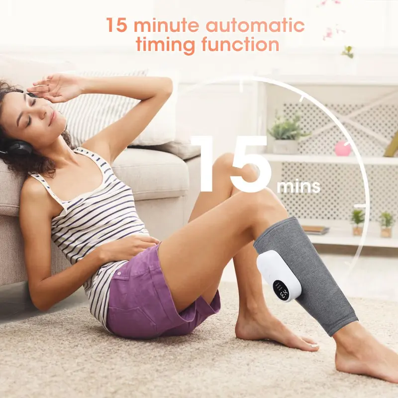 Electric Leg Massager, Hot Compress Wireless Calf Massager, Leg Shaping Muscles Kneading Massage Equipment, Birthday Gift Ideas 6