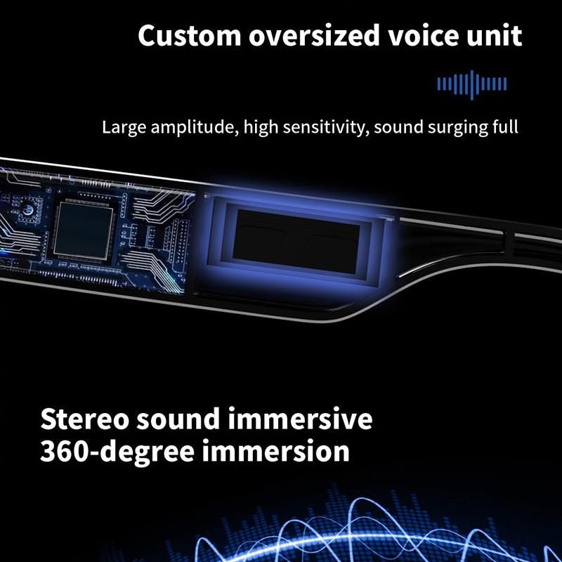 New smart wireless bluetooth glasses to listen to music to answer the phone men and women fashion anti-blue light glasses