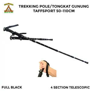 Tongkat gunung Trekking pole Taffsport maks 110cm Handel Lurus tracking