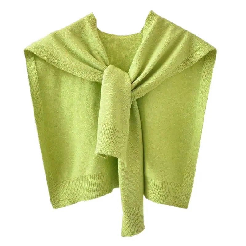 Khăn Choàng Vắt Vai Phối Áo Phông Phù hợp 4 mùa , Khăn Choàng Cổ Giả Áo Khăn Phối Sơ Mi Cao Cấp Cam Closet 2