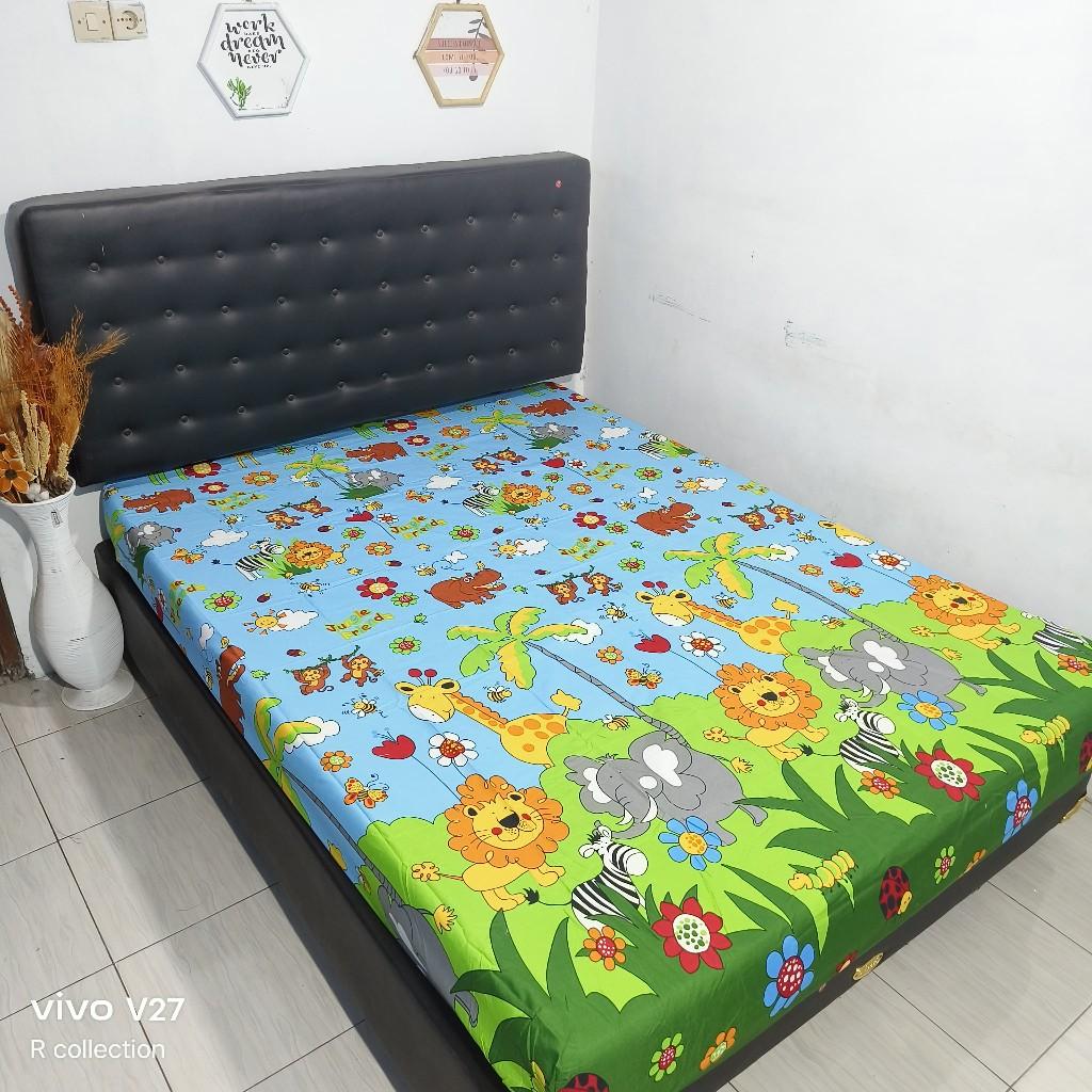 PROMO!!!! sprei 100rb dapet 3pcs Katun Bisa Dicuci
