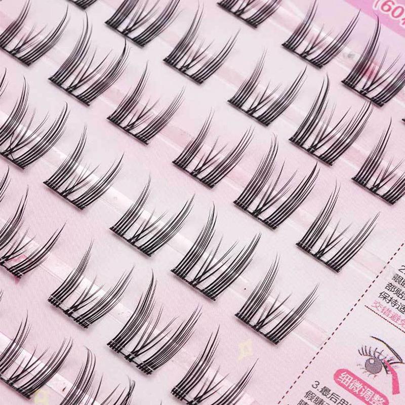 Product Introduction of Milk Cat Love Letter Series Fake Eyelashes Glue-Free Individual Single Tuft Eyelashes DIY Eyelash Extension Tool 26