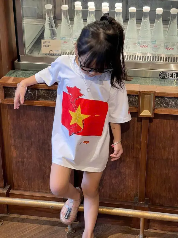 Áo phông cho bé hình Việt Nam,áo lá cờ tổ quốc,áo thun gia đình,TPKIDS.[M811] 7