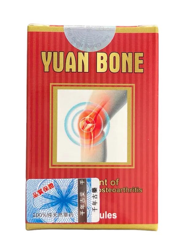 (Combo 5 hộp) Viên uống xương khớp Yuan Bone hộp 40 viên daukhop 7