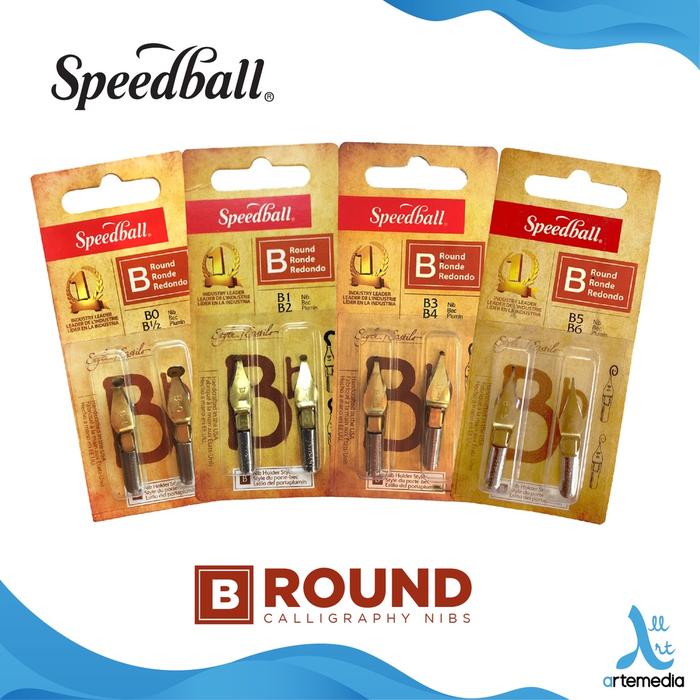 Jual Speedball Calligraphy Nib B Round Type Mata Pena Kaligrafi - Kota ...