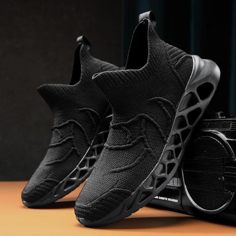 Pánské běžecké boty 2023 ležérní sportovní boty pánské trendy lehké turistické boty na tenis pánské tenisky prodyšné zapatillas velikost 47 běžecké boty_voghion.com