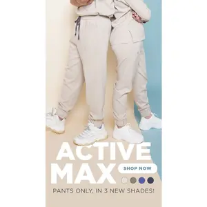 SCRB - Baju Scrub / Medical Scrubs / Baju Jaga - Active MAX Pants