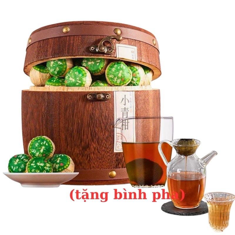 Trà Phổ Nhĩ Quýt, Trà Tiểu Thanh Cam Minh Khôi TEA - Nước Trà