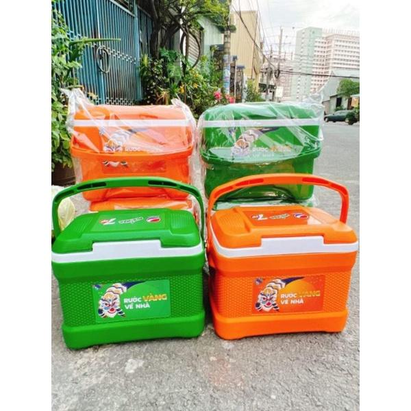  Thùng đá giữ nhiệt KUN Song Long 12L 8L màu ngẫu nhiên 