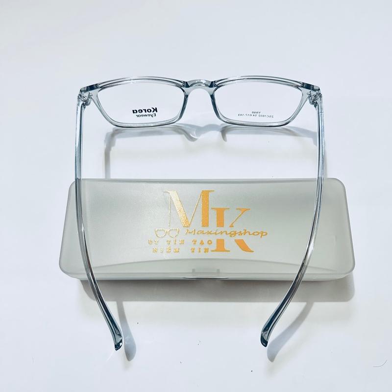 M13: Gọng nhựa TR90- chữ nhật size vừa . 3