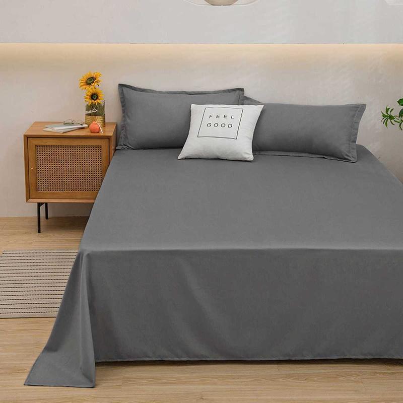 Product Introduction of Ga Trải Giường Đơn, Phong Cách Đơn Giản, Một Mảnh, Thích Hợp Cho Giường Ký Túc Xá, Giường Đơn, Không Vón Cục, Thân Thiện Với Làn Da, Thích Hợp Cho Mùa Hè, Lý Tưởng Cho Giường Sinh Viên, [Giảm Giá Trực Tiếp Từ Nhà Máy] 0