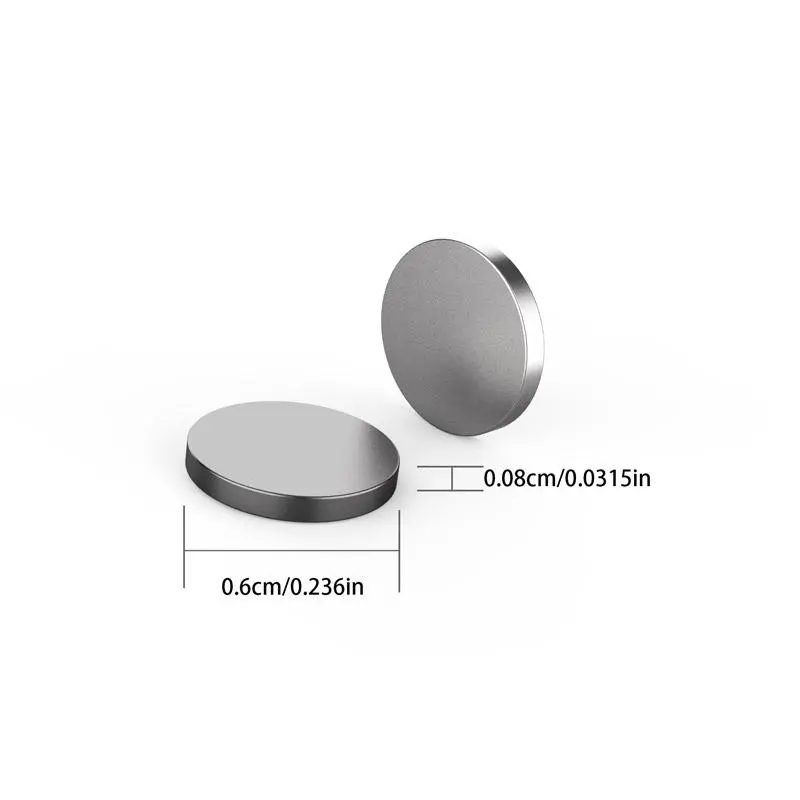 Round NdFeB Magnet, 20pcs/set Mini Ultra-thin Magnet, Widely Used Magnet Suitable for Wood, Plastic, Metal, Glass, Stainless Steel 1