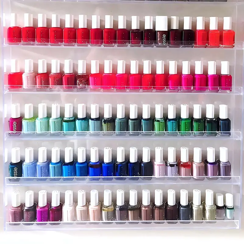 Rak Kutek Tempel Dinding Serbaguna Nail Art Organizer 3