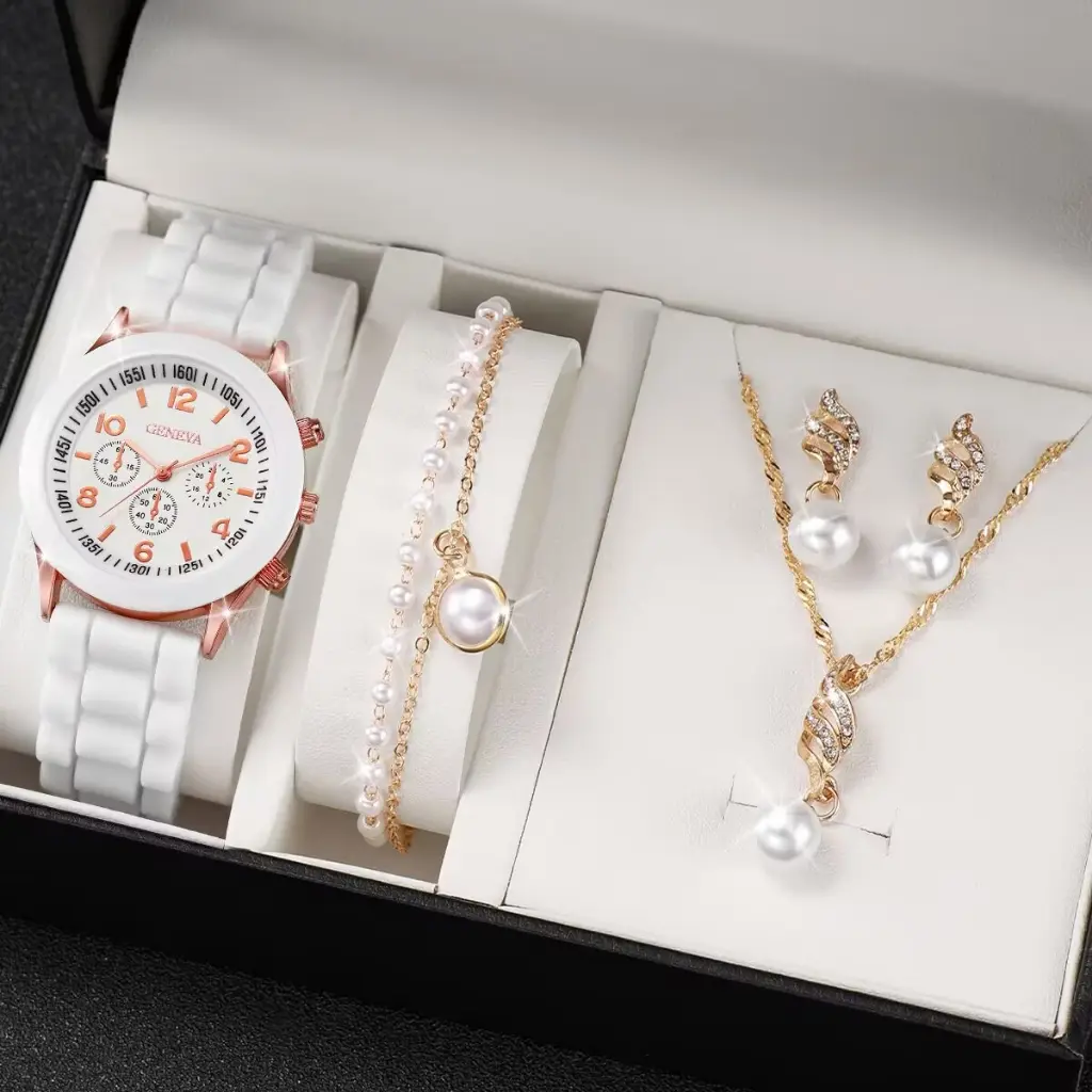 Jam Tangan Wanita Silikon, Jenama Geneva, Jam Tangan Kuarza Pakaian Wanita, Jam Tangan Wanita, untuk Wanita, jam tangan perempuan