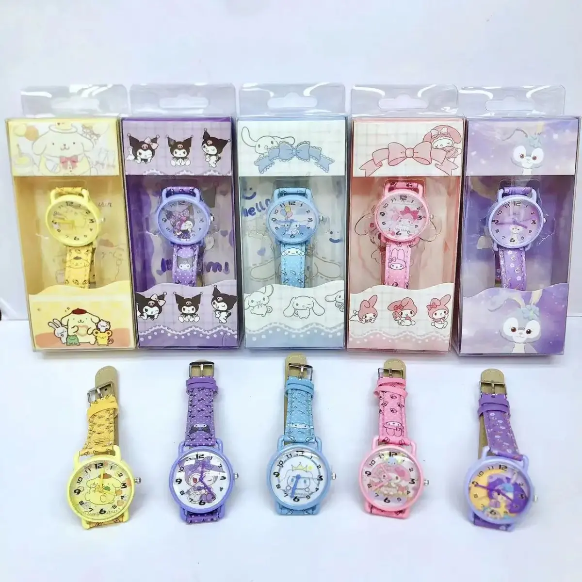 New Girl Heart Cartoon Watch Student Quartz Watch Gift