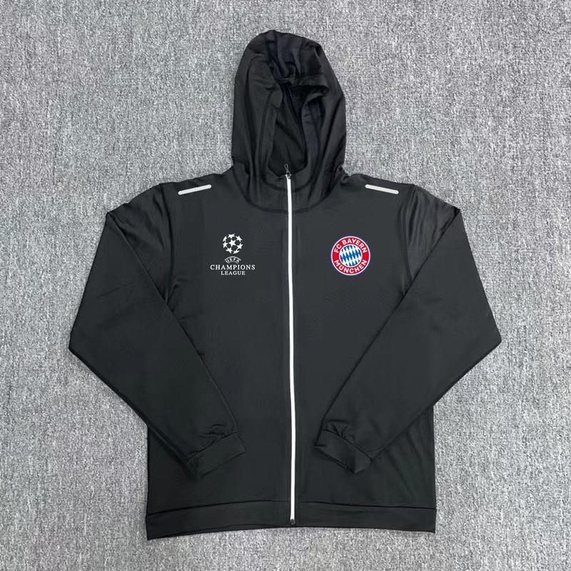 Áo Khoác Mùa Thu, Giải Ngoại Hạng Anh, Barcelona, Real Madrid, Manchester City, Trang Phục Tập Luyện Bóng Đá, Lông Cừu Giữ Nhiệt Nhanh Khô Thể Thao, Trang Phục Chạy Bộ Thể Dục 6
