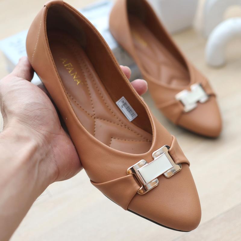 Product Introduction of Cafana Sepatu Flatshoes Wanita Sabrina SDB501 Shoes Karet 5