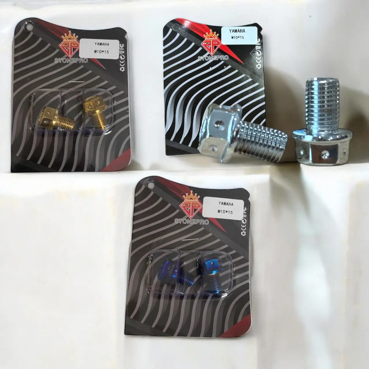 SCREW SIDE MIRROR HONDA YAMAHA MODENAS SYM Motorcycle Automotive Accessories