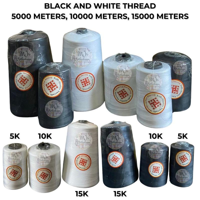 SINULID / SEWING THREAD / SPUN POLYESTER THREAD 5000M / 1500 - TikTok ...