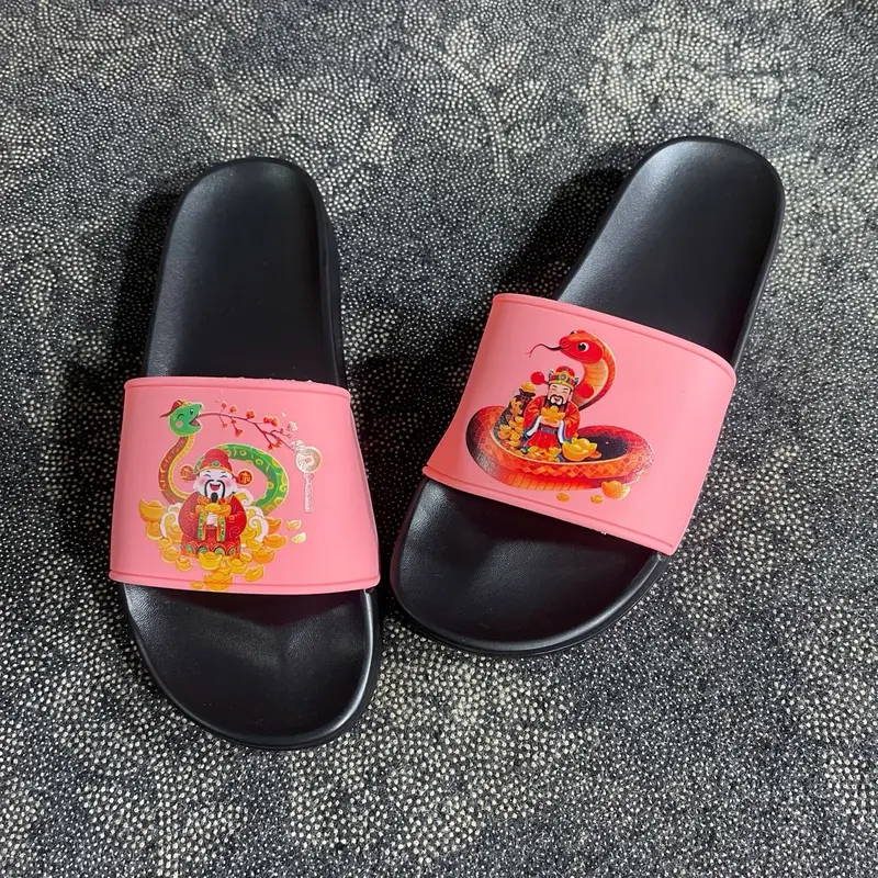 Dép Tết in uv quai cao su non, đế đúc sz38-43 3