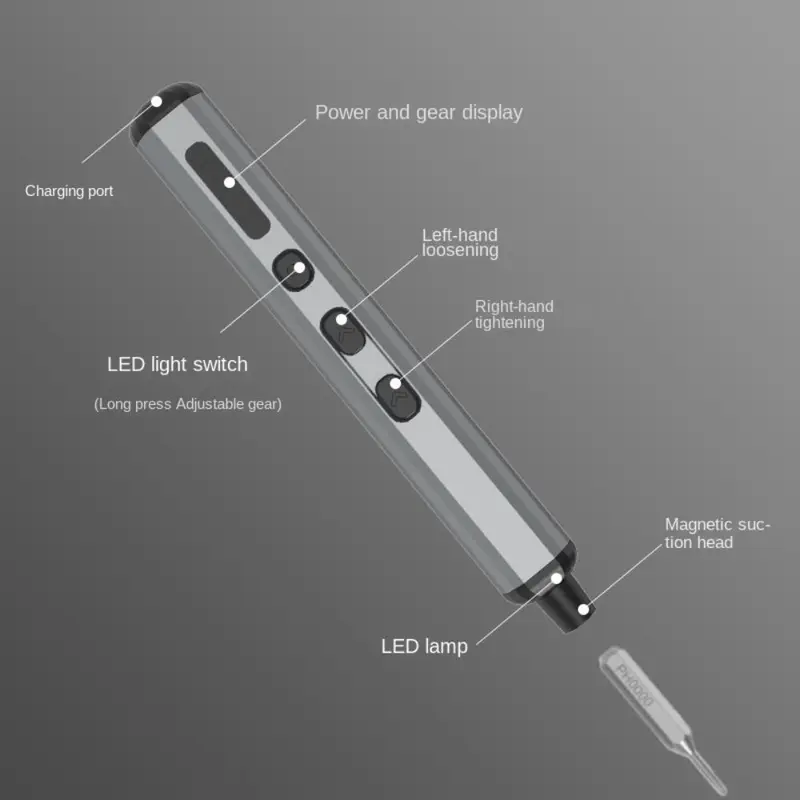 68-in-1 Precision Electric Screwdriver Set, USB Rechargeable Electric Screwdriver with Magnetic Bits, Professional Tool for iPhone Xiaomi Laptop Camera Watch Drone Toys Glass PC Computer Xbox PS4 Repair 5