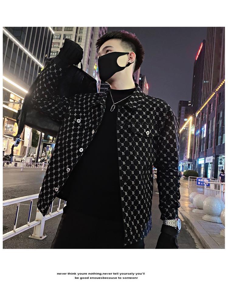 Product Introduction of Spring and Autumn Turn-down Collar Jacket for Men, Stylish Men's Casual High-end Trendy Brand Coat, 2024 New Spring Jacket Slipper 19