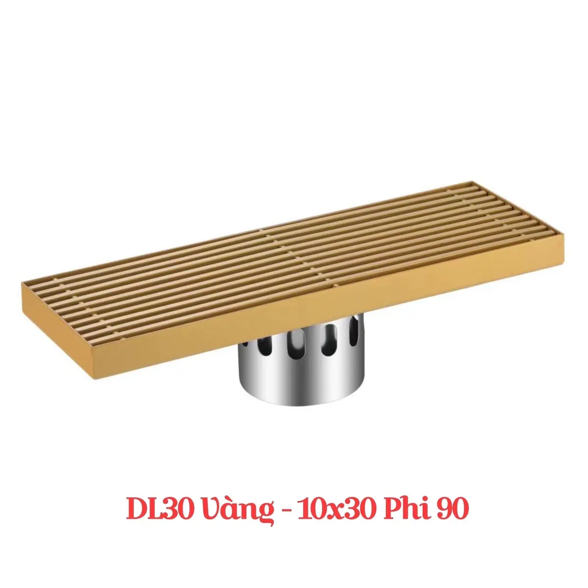 Phiểu Thoát Sàn Dài sus304 Chống Hôi 10x30 - 10x130