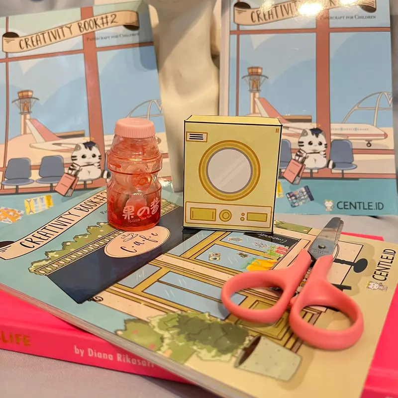 Buku Papercraft Bergambar Centle Part II Buku Origami Lipat Cod 2