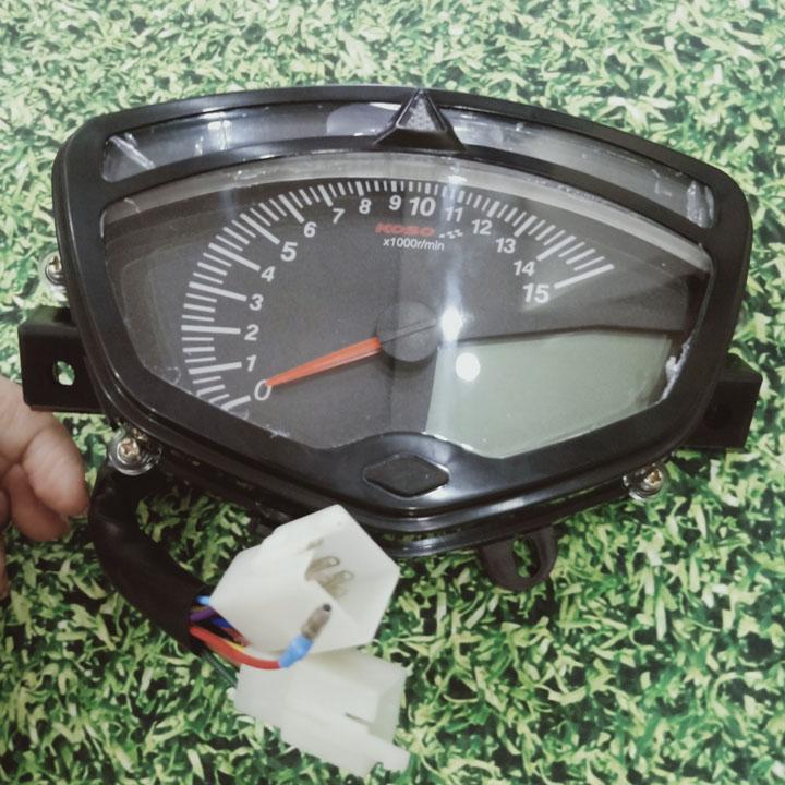  Đồng hồ điện tử Sirius KOSO Đen siêu chất dành cho dòng xe SIRIUS - EXCITER  phụ tùng xe máy số 1 phụ tùng xe máy giá rẻ 