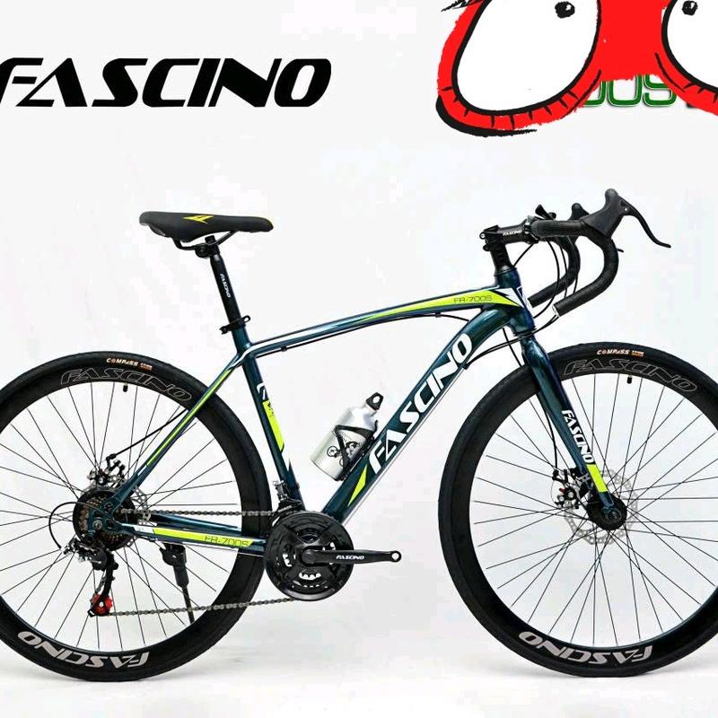 xe đạp đua , chính hãng FASCINO FR 700S. đề 21 tốc độ Đạp Xe Đạp Gắn Xe Đạp Sports
