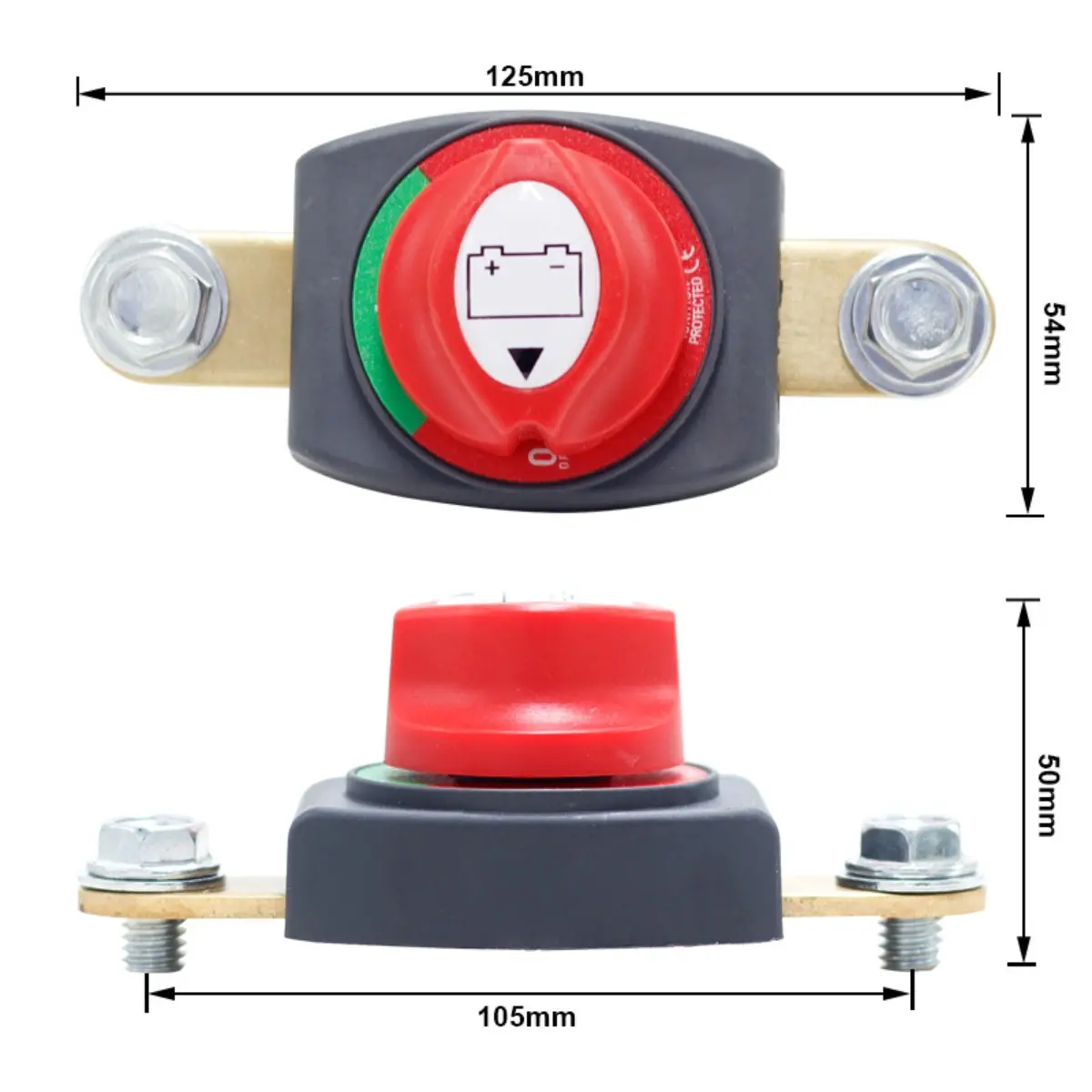 Battery switch with battery terminal RV yacht modified power battery connected power switch