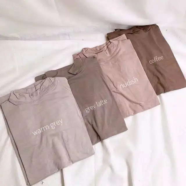 Manset Baju Rayon Premium / Manset Lengan Panjang Turtleneck [Size M, L, XL ] 3
