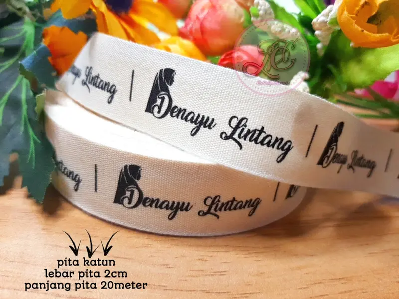 LABEL HIJAB BAJU MASKER WOVEN PITA KATUN MURAH CUSTOM 0