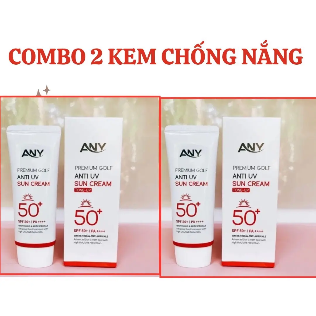 MUA 2 KEM CHỐNG NẮNG ANY HÀN QUỐC 60 ml Sunscreen Sun Cream
