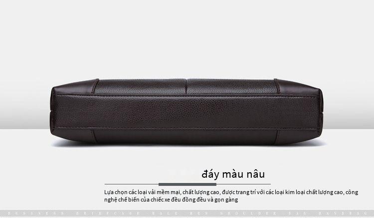 Product Introduction of Túi xách kinh doanh nam mới đơn giản 14 inch túi xách tay chất lượng đi du lịch một vai đeo chéo cặp Vận chuyển trong vòng 24 giờ Bag 8