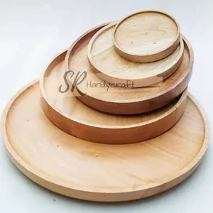 Tatakan / Coaster Bulat piring lebar