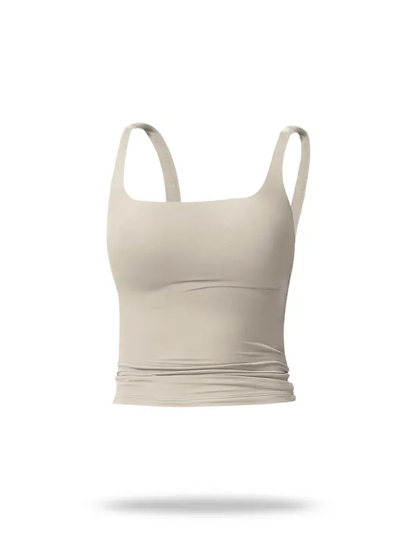Women's Solid Color Sports Tank Top, Casual Comfy Breathable Sleeveless Sports Vest Top for Yoga Gym Workout Running, Ladies Sportswear Clothes for All Seasons Valentine's Day, gift 0
