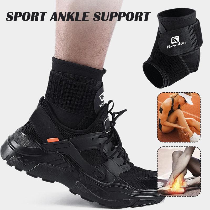 Sport Ankle Support Protection Adjustable Injury Wrap Elastic Brace Strap Basketball Foot Sprain Comfort Ankle Stabilizer 0