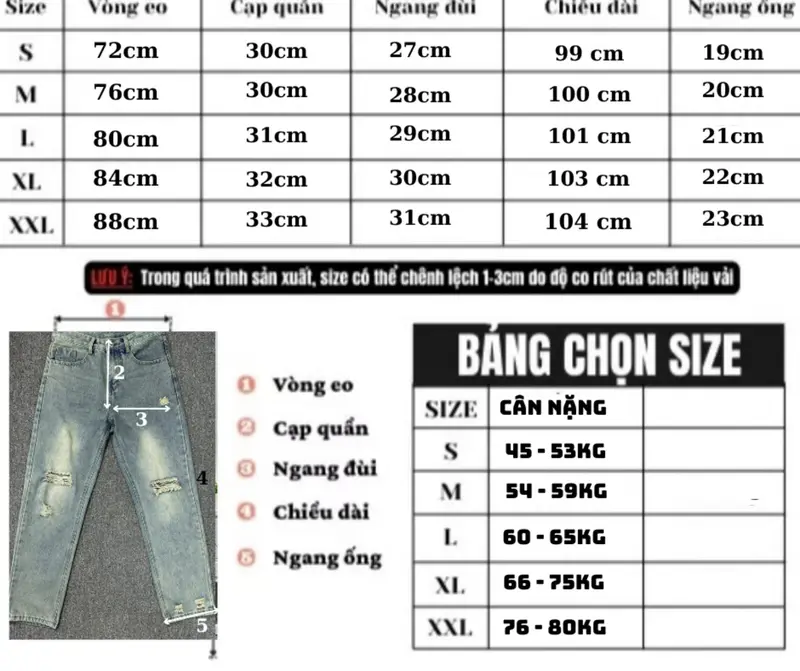 Quần Jean Nam Nữ  Màu Xám Bạc Fom Suông Ống Đứng Chất Jean Coton Mềm Mịn 8