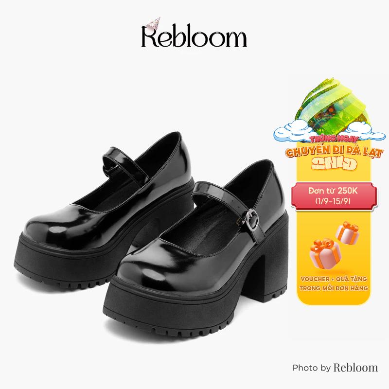 Giày cao gót Rebloom - Giày nữ BARBIE đế cao 10cm siêu tôn dáng - siêu trending dành cho nữ giày lolita đế cao