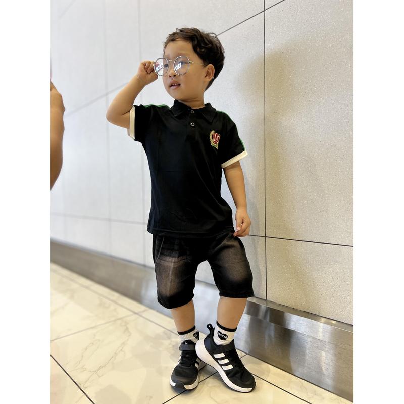 [SUSHIKIDS] Bộ Polo + Quần jean Cực Xịn sò cho bé trai | Size 9-27kg | Áo cotton mềm mát. 8