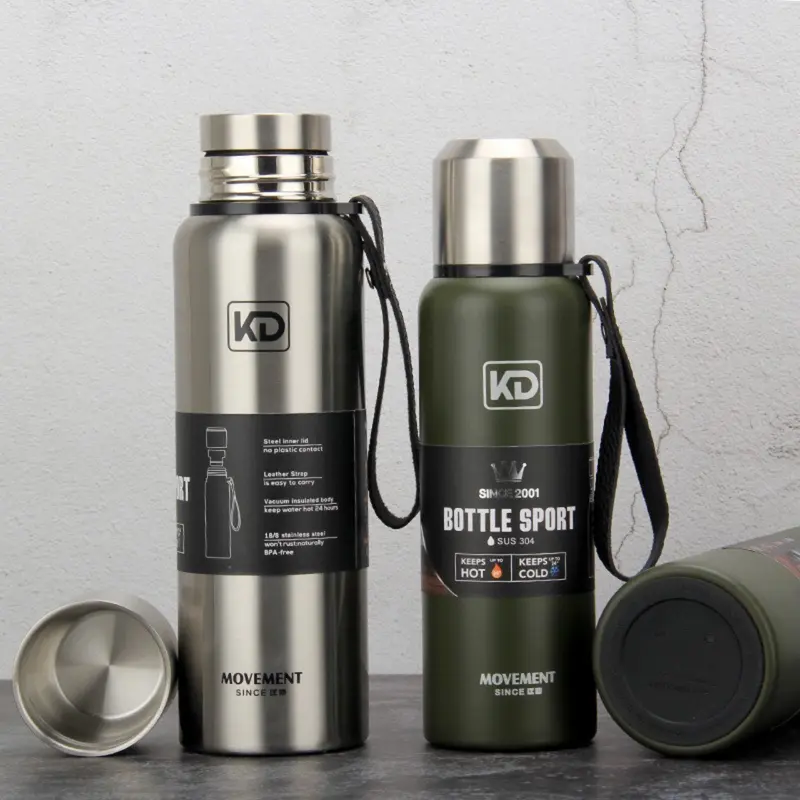 Bình giữ Nhiệt KD 852 Inox 304 Cao Cấp - Dung Tích 750ml - 1000ml - 1500ml 2