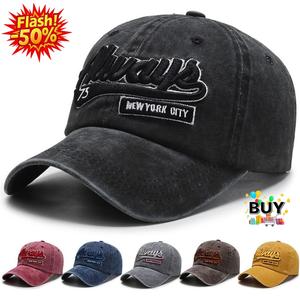 หมวกเบสบอล สำหรับผู้ชายและผู้หญิง ทุกเพศ วัสดุเดนิม สไตล์ลำลอง หมวกแหลม สีทึบ หมวกกันแดด มีสีดำ เทา น้ำเงิน น้ำตาล แดง เหลือง ผู้หญิง หมวก เบสบอล แฟชั่น