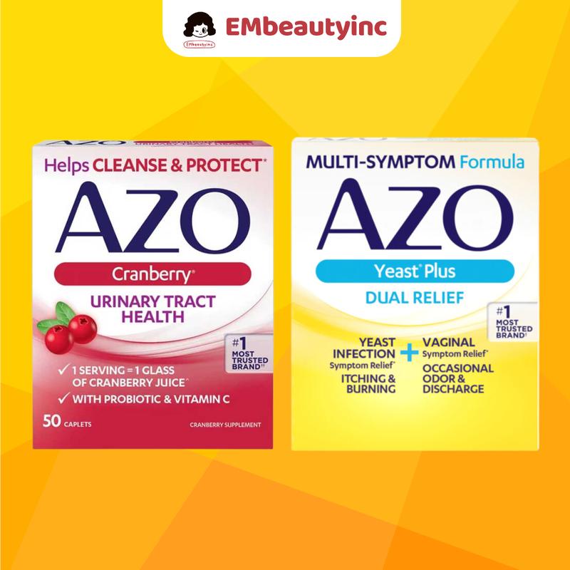 Viên Uống AZO Đỏ Vàng Hỗ Trợ Đường Tiết Niệu