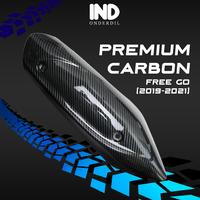 Gambar Pelindung Knalpot Free Go 2019-2021 Hitam Polos Light Black Premium Carbon Cover Tutup Penutup Tameng Kenalpot Muffler Exhaust - Black dari IND Onderdil Kota Bandung 1 Tokopedia